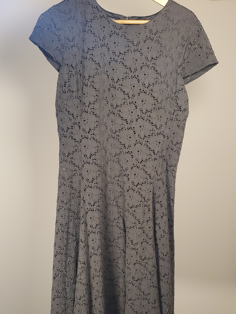 Alfani Olive Lace Midi Dress